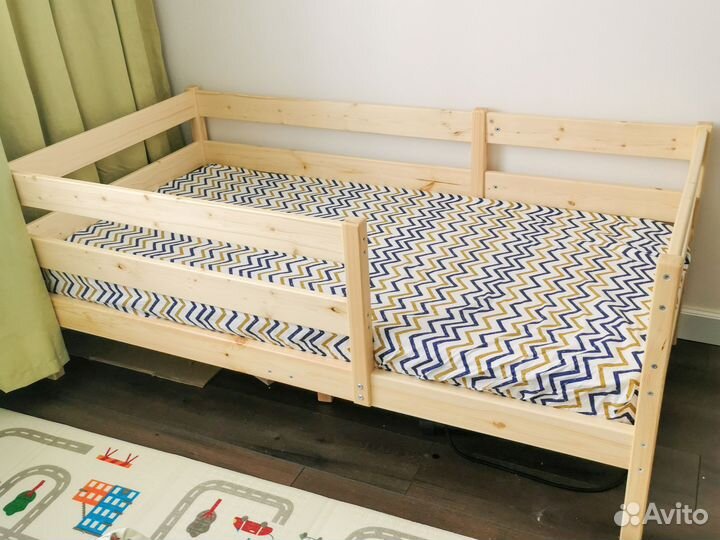 Детская кровать 160 на 80 с матрасом