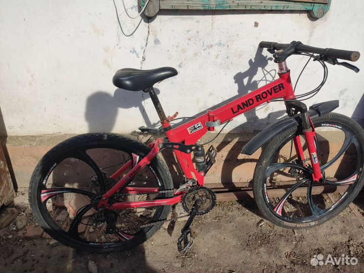 Велосипед на литых дисках