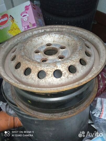 Диски штамповка 15 Volkswagen Transporter T4