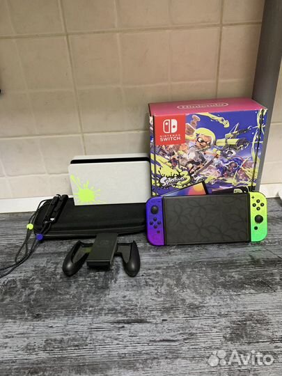 Nintendo switch oled splatoon 3 Limited edition