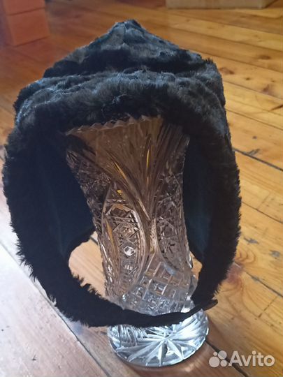 Винтажная меховая шапка