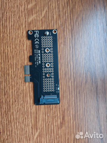 Переходник адаптер плата PCI-E с разъемом M.2 nvme