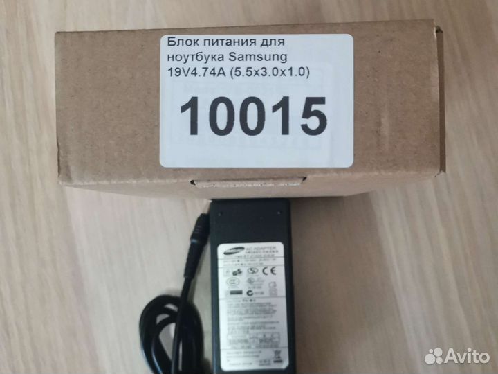 Блок питания для ноутбука samsung