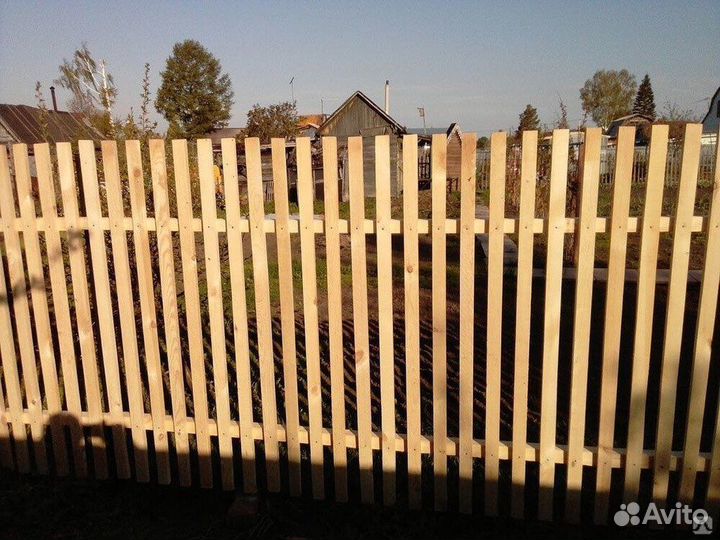 Готовые заборные пролеты