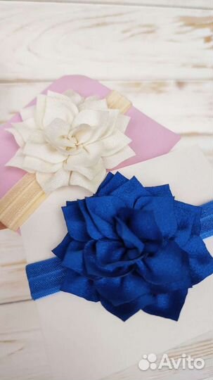 Повязка бантик на голову