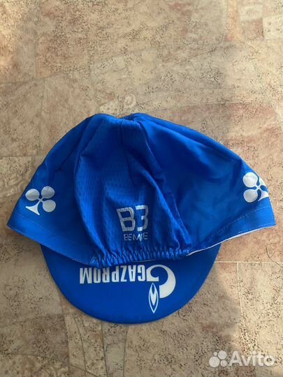 Велокепка gazprom rus velo