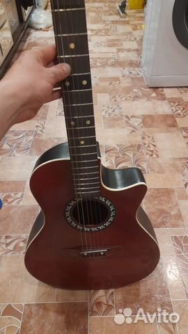 Акустическая гитара с чехлом лада 5R6