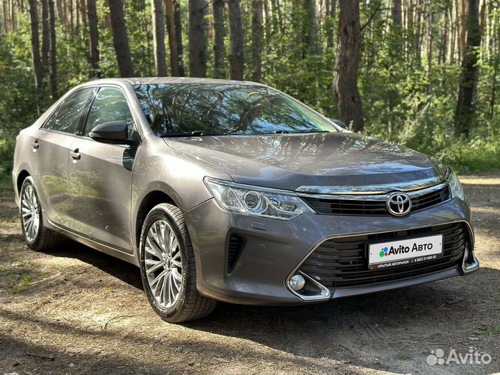 Toyota Camry 2.5 AT, 2015, 141 000 км