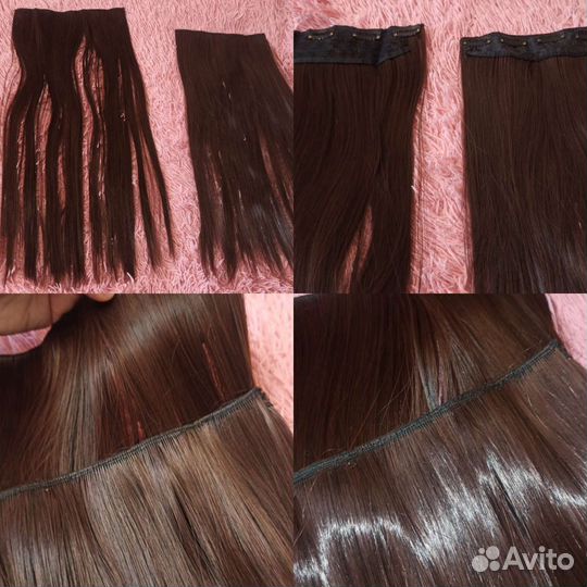 Шиньоны на заколках