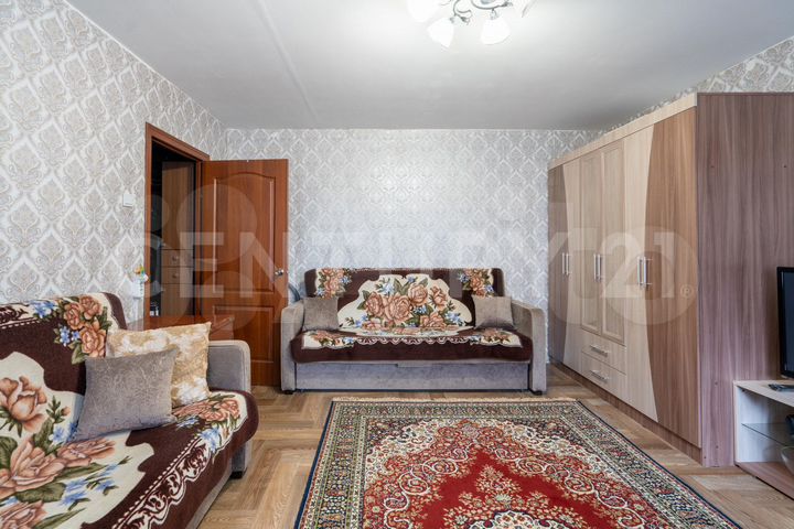 2-к. квартира, 45,6 м², 3/9 эт.