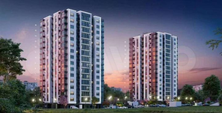 1-к. квартира, 39,4 м², 5/16 эт.