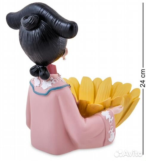 Подставка Китаянка с цветком A2184141