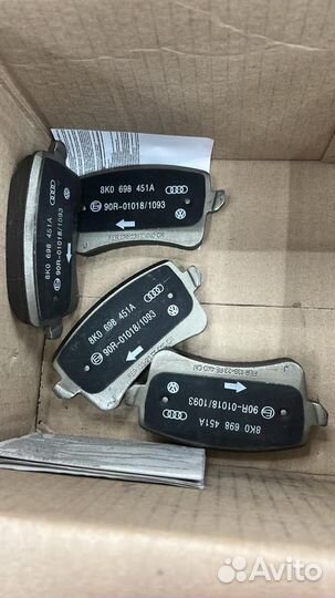 Тормозные колодки audi Q7