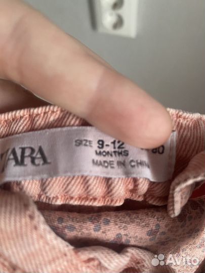 Комбинезон zaraна девочку 74-80