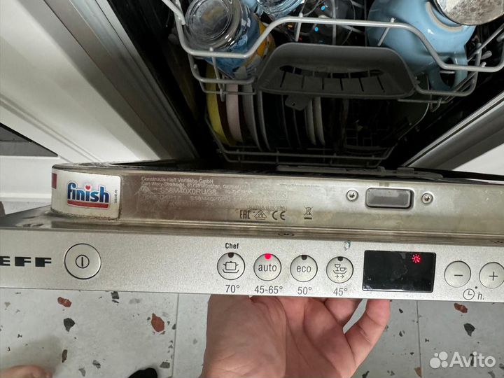 Посудомоечная машина Neff S58M40X0RU/38