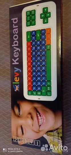 Клавиатура Clevy для дцп (беспроводная)