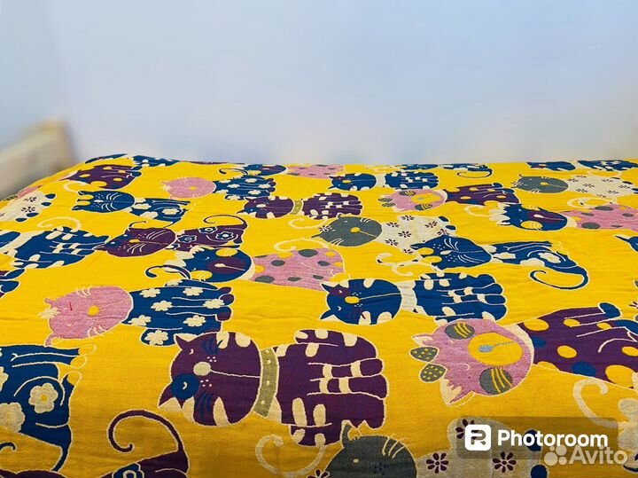 Муслиновое покрывало плед 1,5 спальный