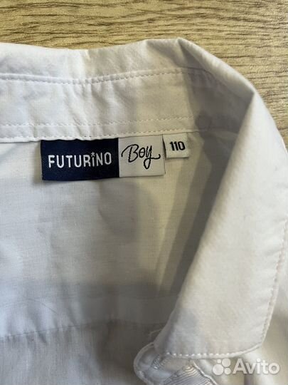 Рубашки детские белые