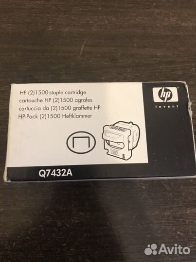 Картридж со скрепками