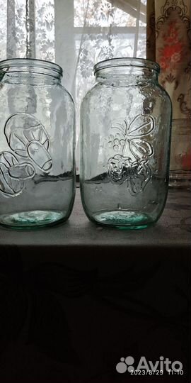 Банки новые 1,5; 2 литровые