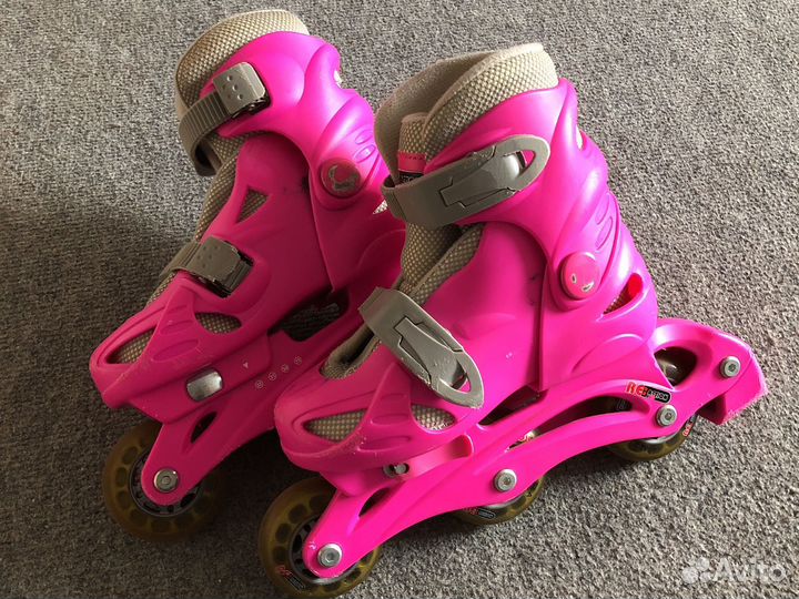 Роликовые коньки детские раздвижные