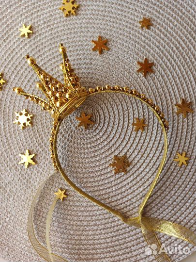 Корона на ободке для девочки В наличии