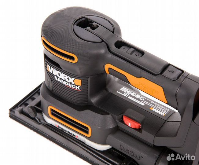 Виброшлифмашина аккумуляторная worx WX820.9