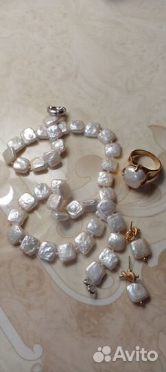Комплект жемчуг