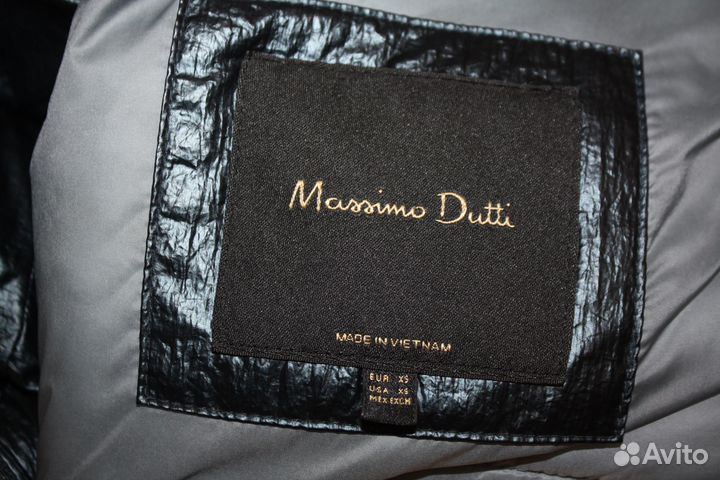 Легкий пуховик женский Massimo dutti S