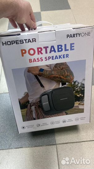 Портативная колонка bluetooth Hopestar Party One