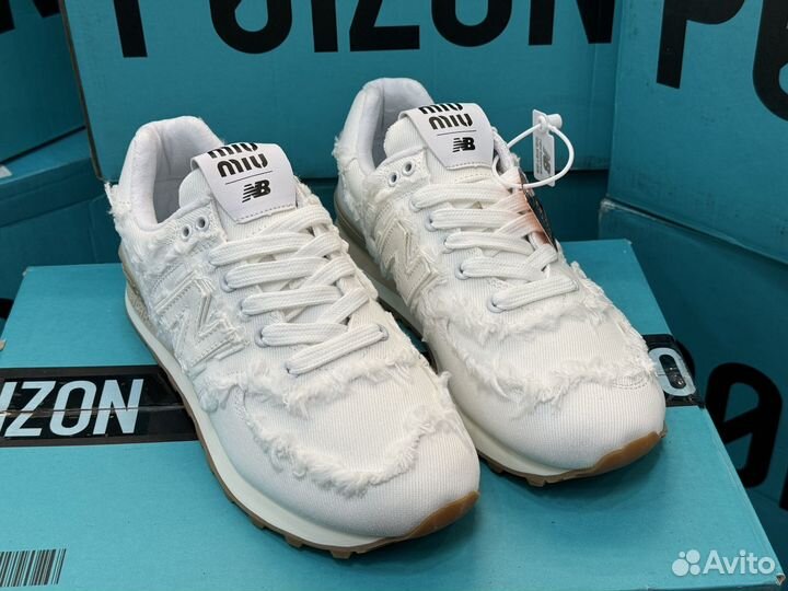 Кроссовки New Balance 574 x miu miu