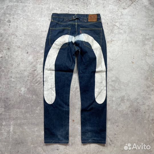 Это джинсы Evisu / W34