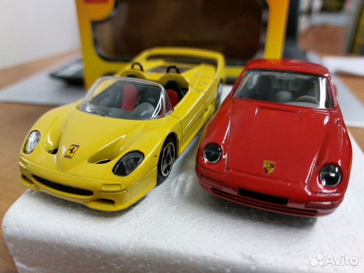 Модели Porsche 911 + Ferrari F50 Spider 1:43