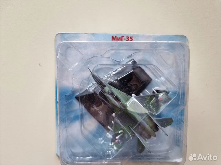 Легендарные самолеты №74 Миг-35 1/160 Деагостини