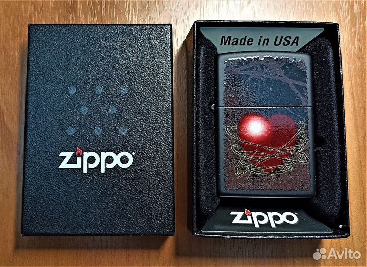 Зажигалки zippo Сердца Love оригиналы новые
