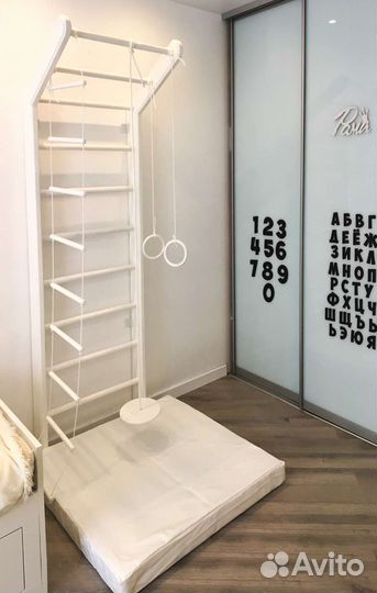 Тарзанка. Веревочная лестница