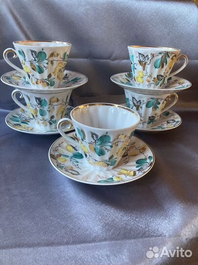 Чайные пары и чашки лфз редкие