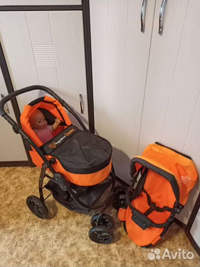 Коляска для кукол 2 в 1