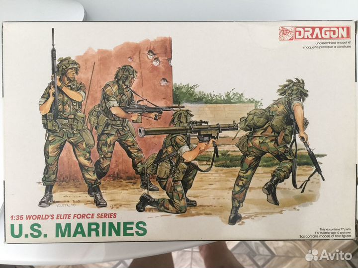 Фигуры солдат, вооружение и дополнения в М1/35