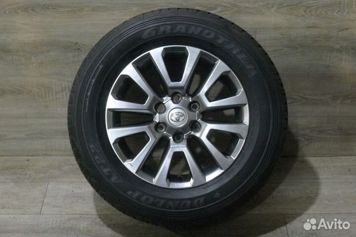 Комплект оригинальных колес R18 Toyota Prado лето
