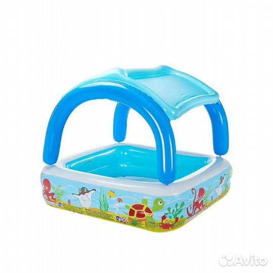 Детский надувной бассейн 140х140х114см