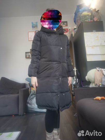 Куртка зимняя удлиненная женская 44