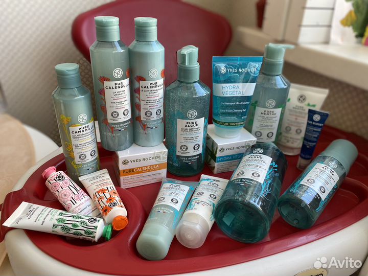 Кремы, сыворотки, маски, умывалки Ив Роше