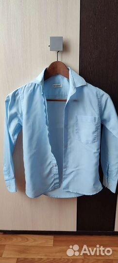 Рубашки школьные 140