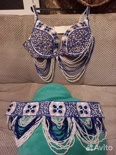 Лиф и пояс для танца живота