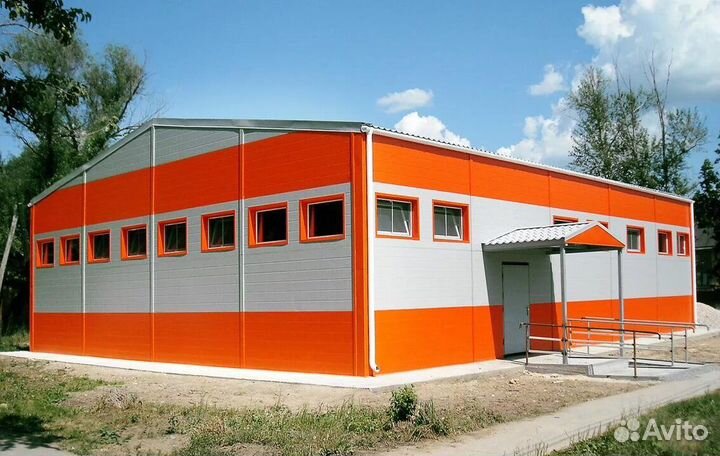 Быстровозводимое здание