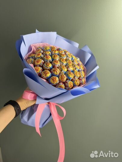 Букет из конфет, сладкие букеты