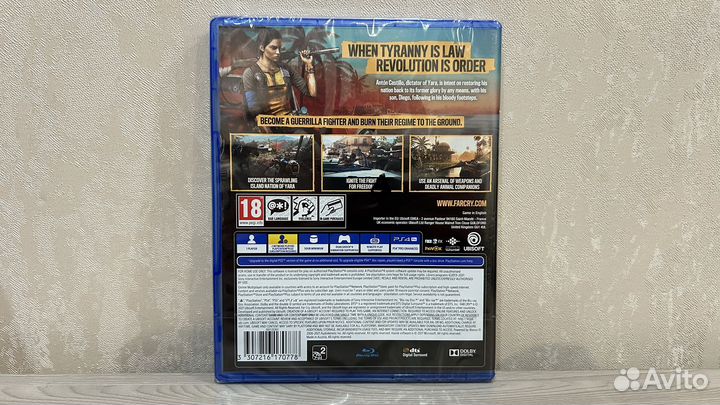 Far cry 6 ps4 диск