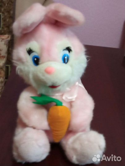 Мягкая игрушка заяц