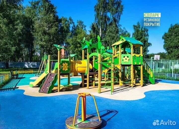 Бесшовное резиновое покрытие